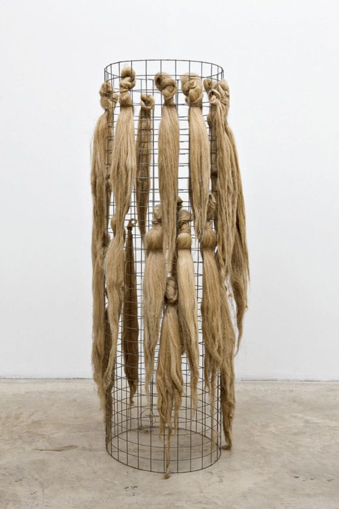 Marisa Merz - Untitled, 1966 - Wire mesh and hemp