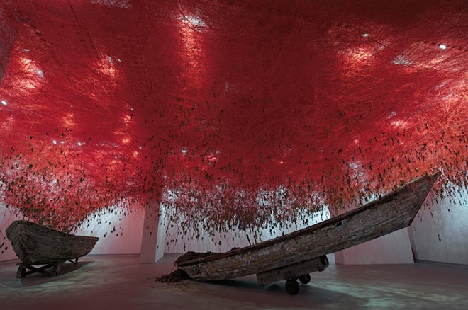 Chiharu Shiota - The Key in the Hand - Biennale di Venezia 2015