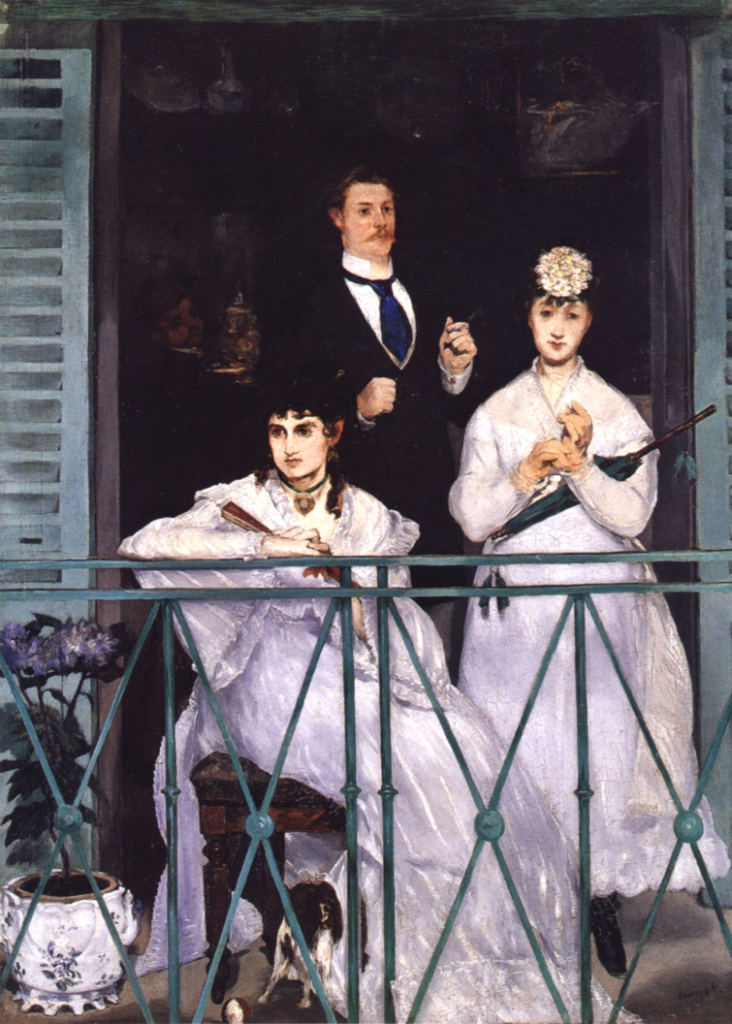 Edouard Manet (1832 – 1883), Il balcone (1868-1869)