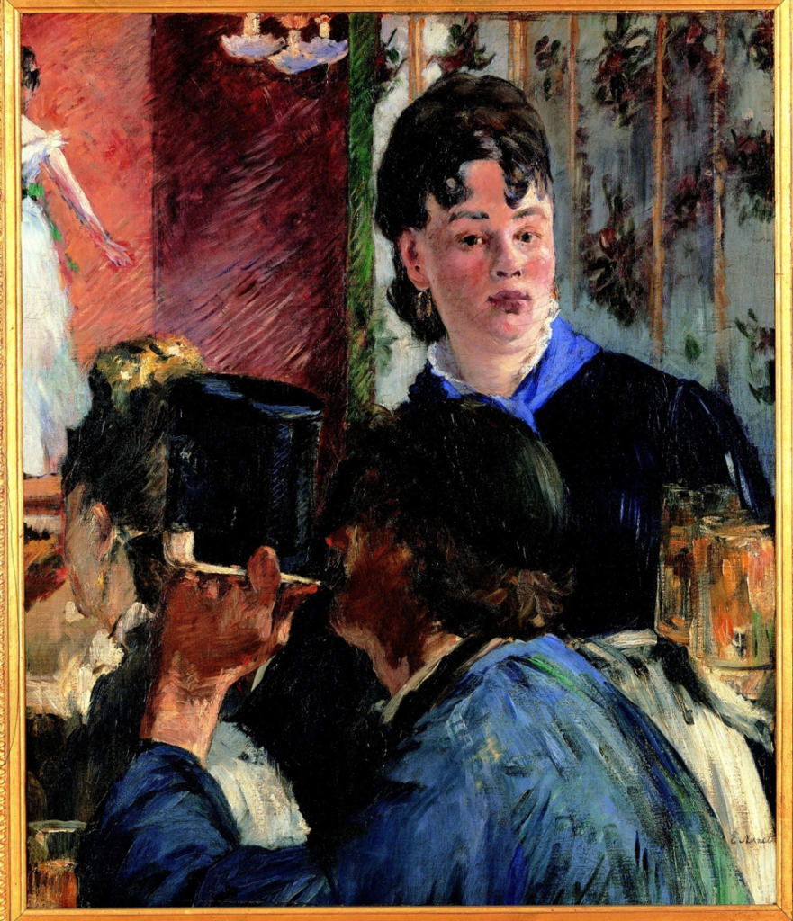 Edouard Manet (1832 – 1883), La cameriera della birreria (1878-79)
